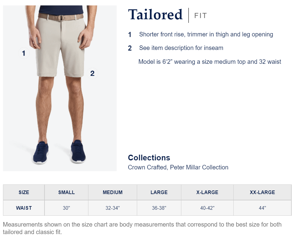 Peter Millar Active Collection Shorts